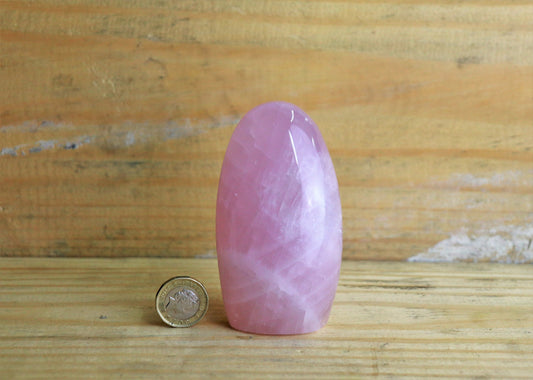 24) Rose Quartz Crystal Freeform