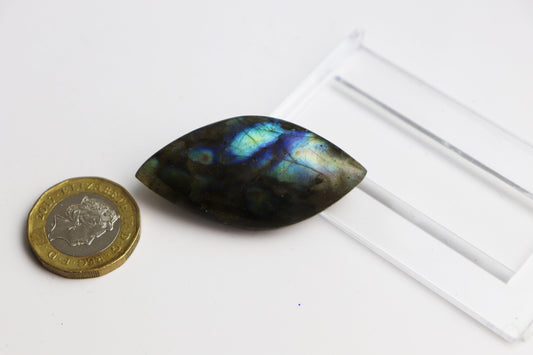 7) Labradorite Crystal  Cabochon Polished Mineral ~ Jewelry Making Gemstone