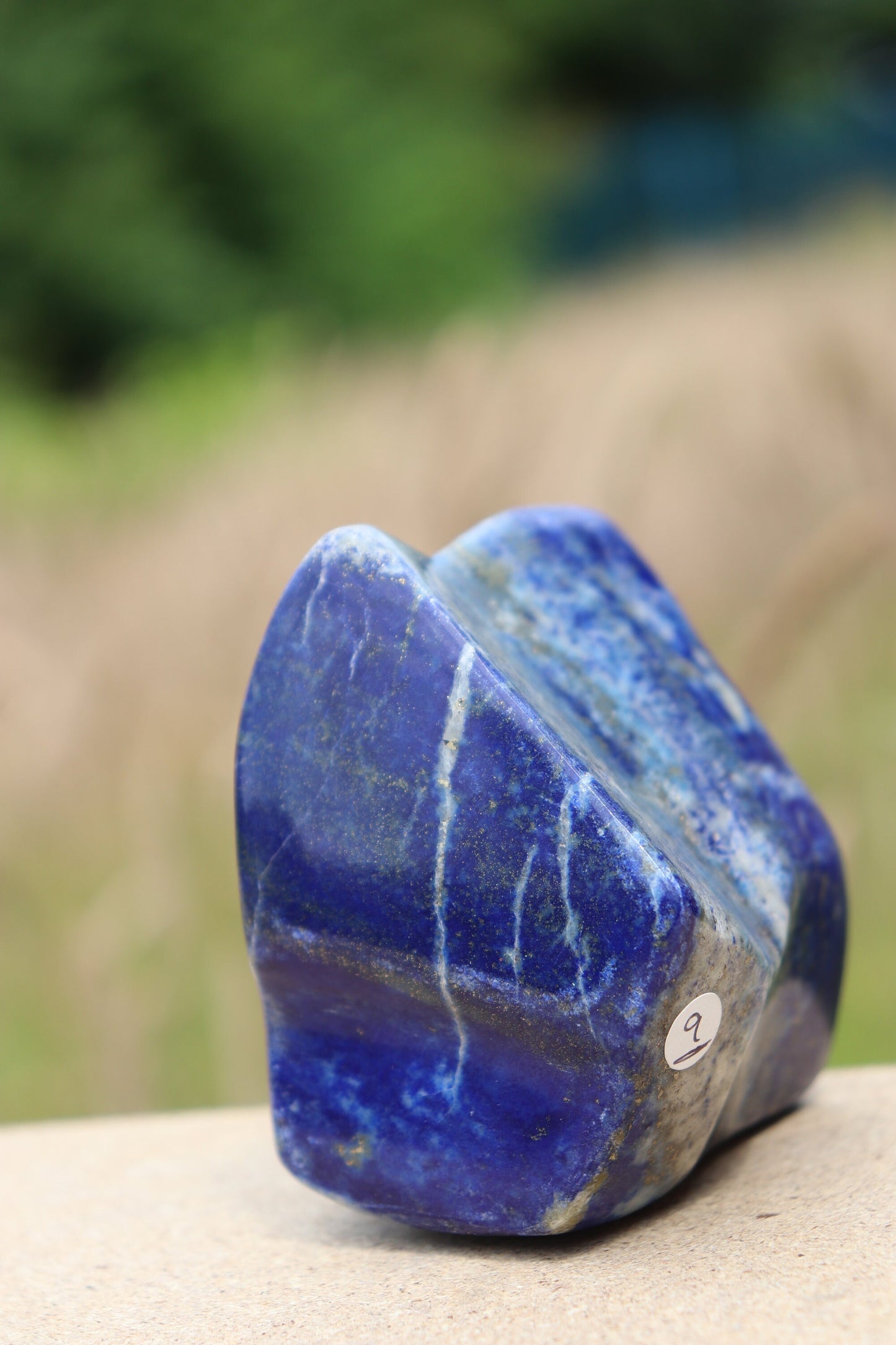 9) lapis lazuli Natural Blue Gemstone Crystal Fools Gold Pyrite Afghanistan