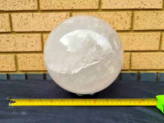 Extra Large Quartz Crystal Sphere 10.6 KG