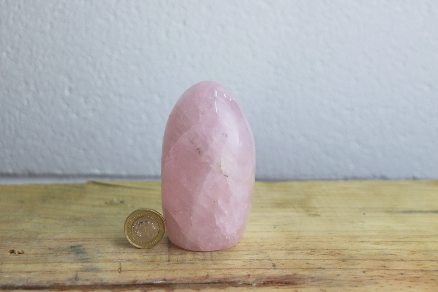 20) Rose Quartz Crystal Freeform