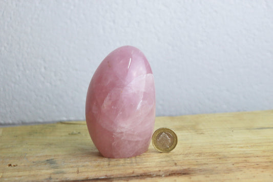 18) Rose Quartz Crystal Freeform