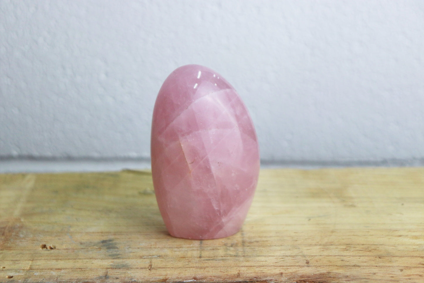 18) Rose Quartz Crystal Freeform