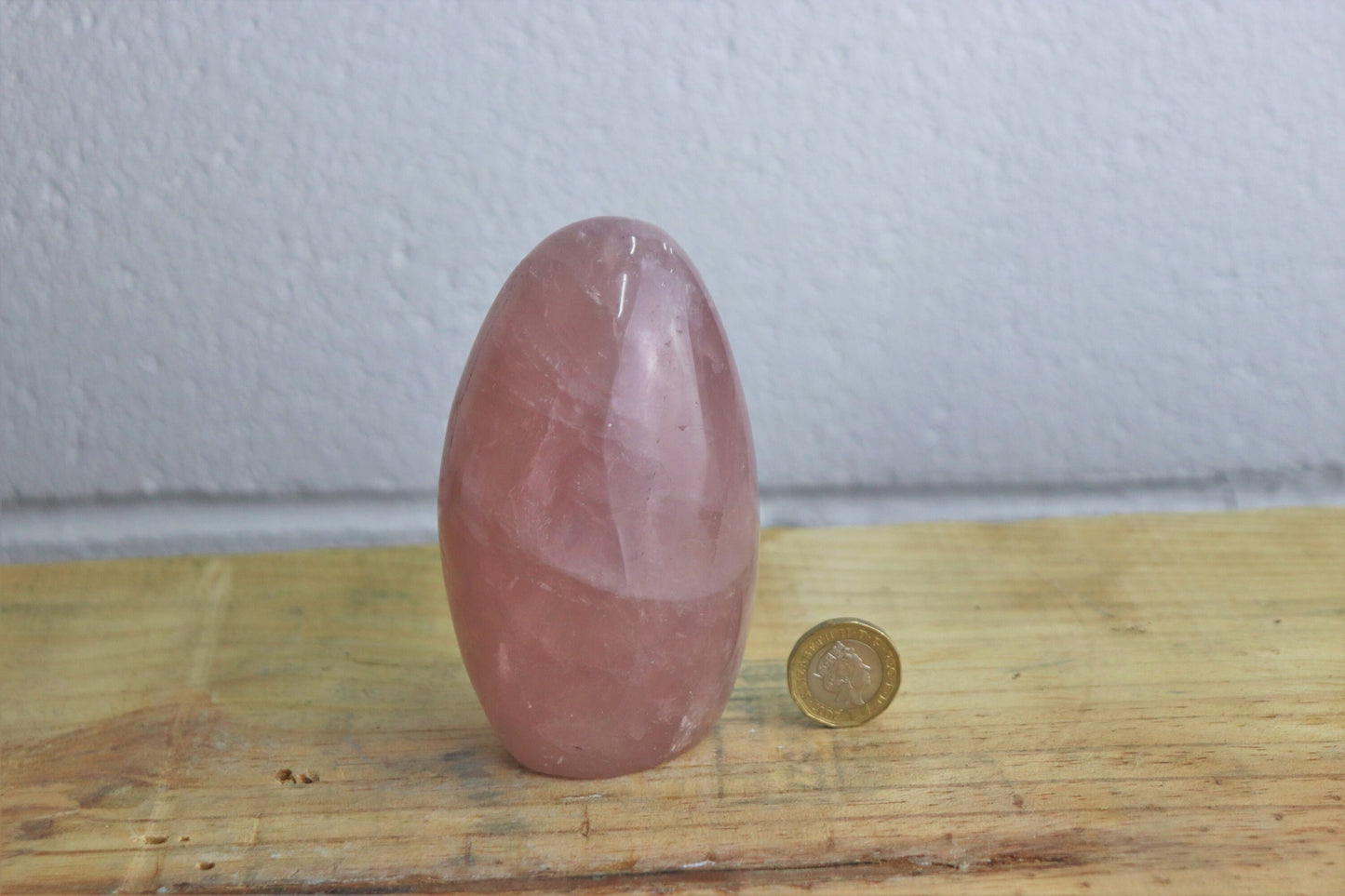 10) Rose Quartz Crystal Freeform