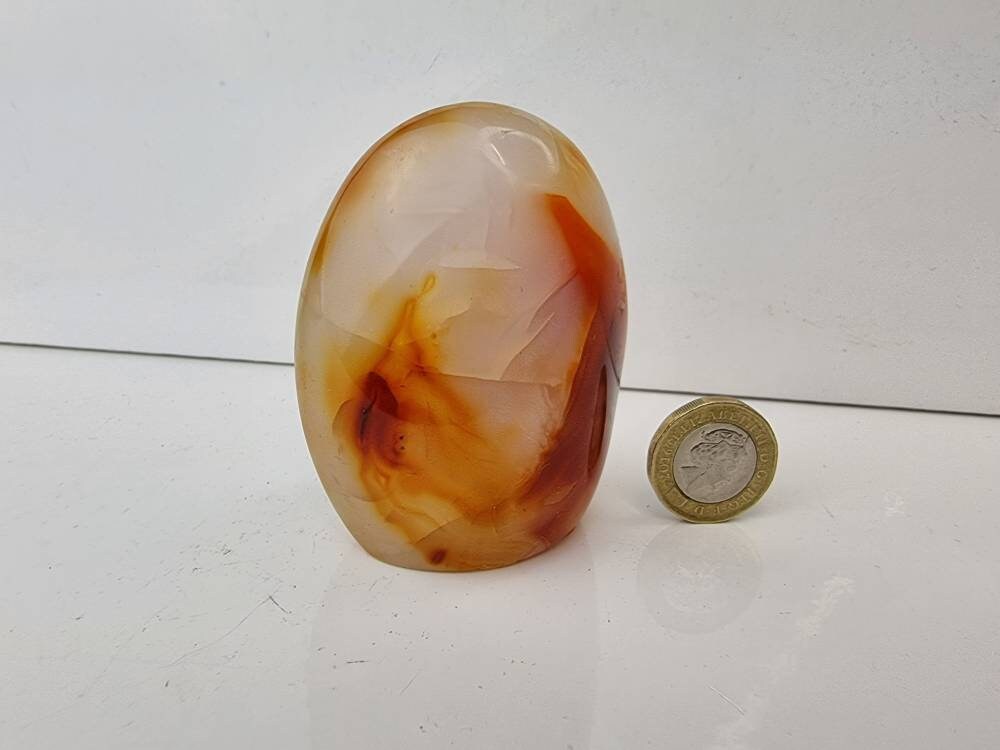 20) Carnelian Crystal Freeform