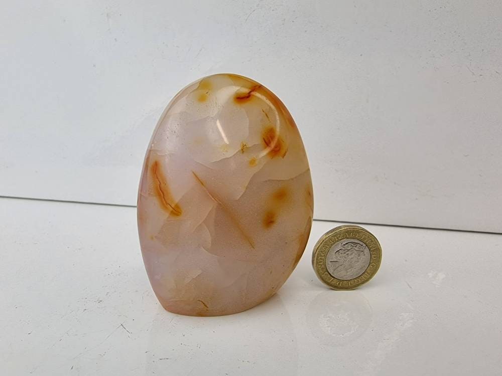 20) Carnelian Crystal Freeform