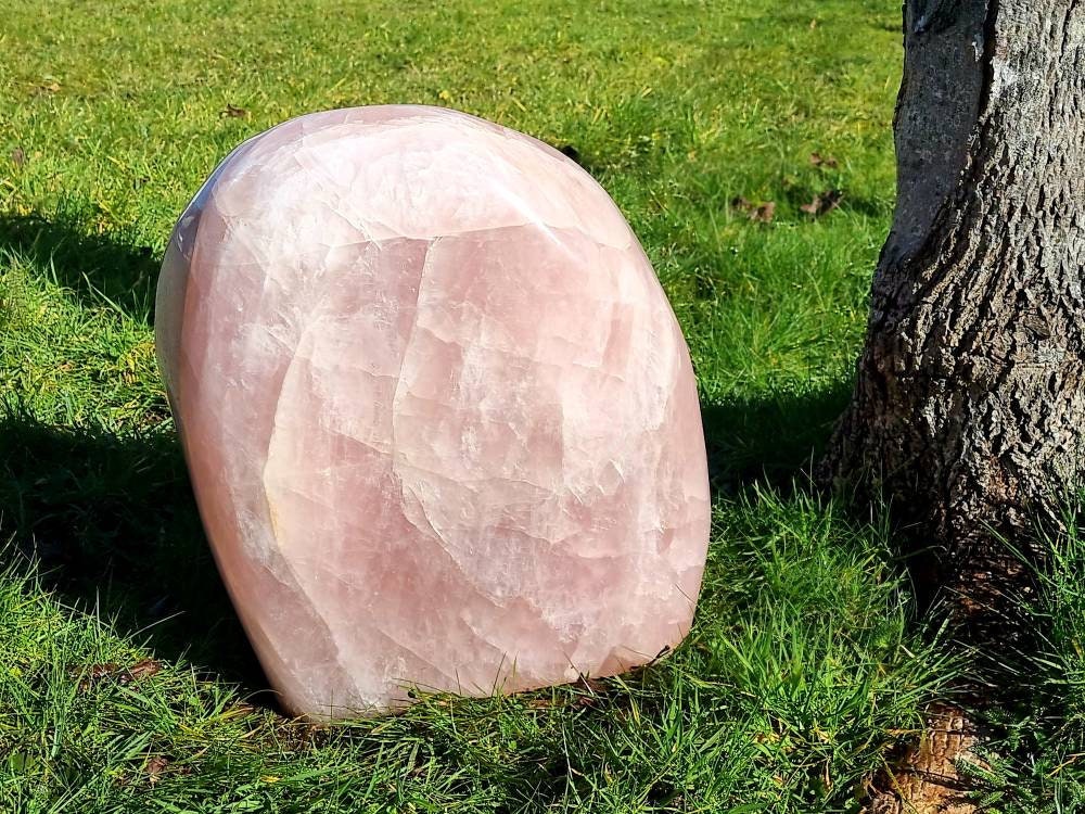 light pink interior design crystals