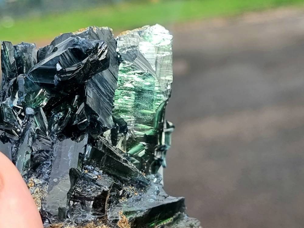 Large Vivianite Crystal