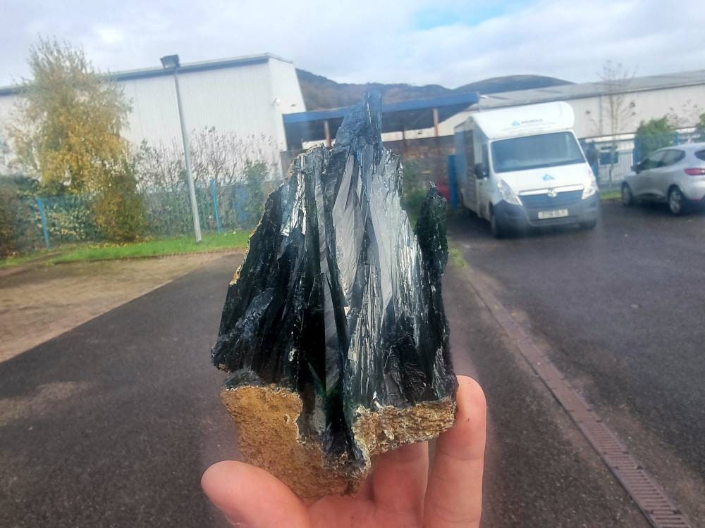 Large Vivianite Crystal