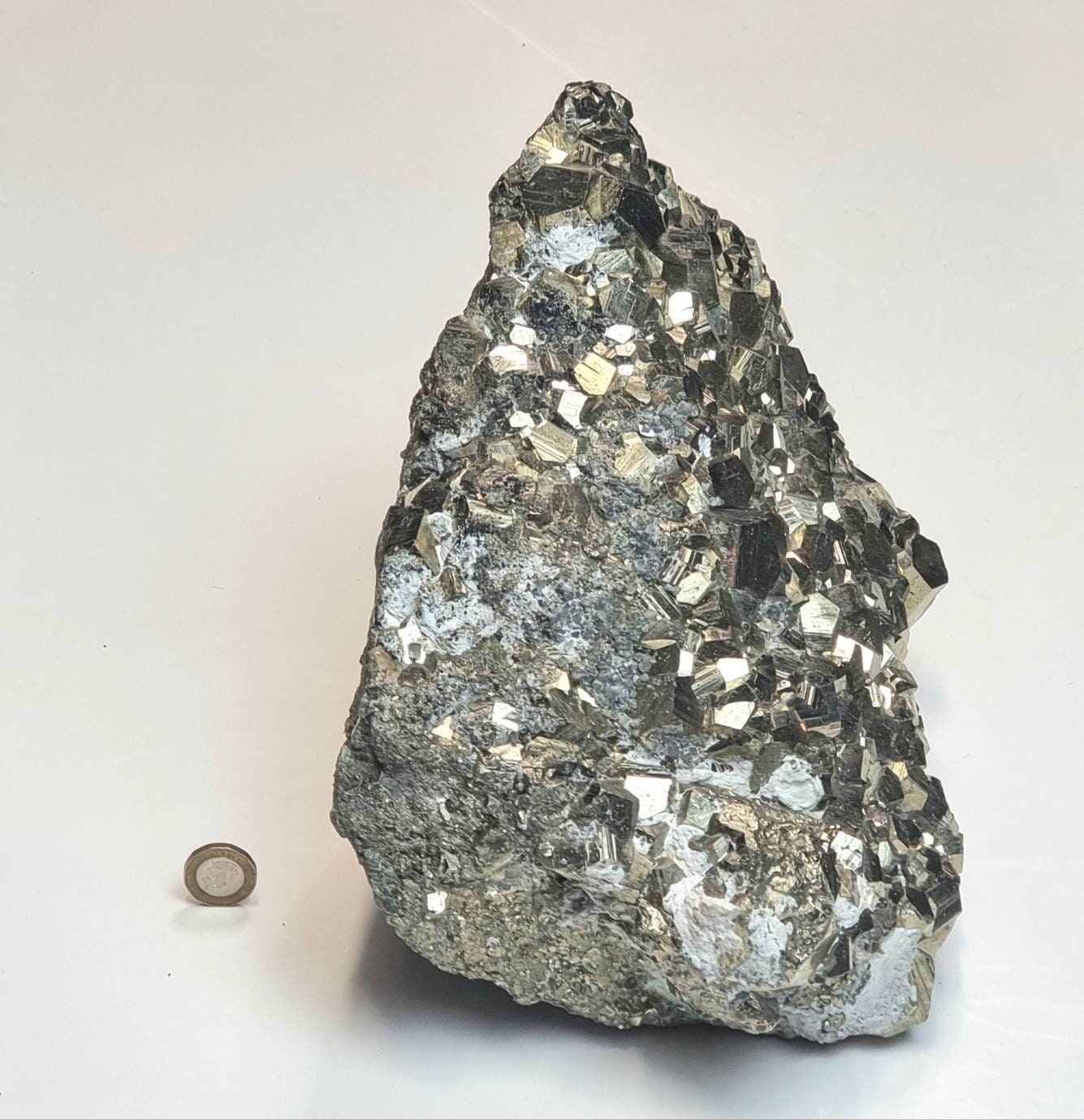 Very Large Peruvian Crystal Pyrite  21 KG