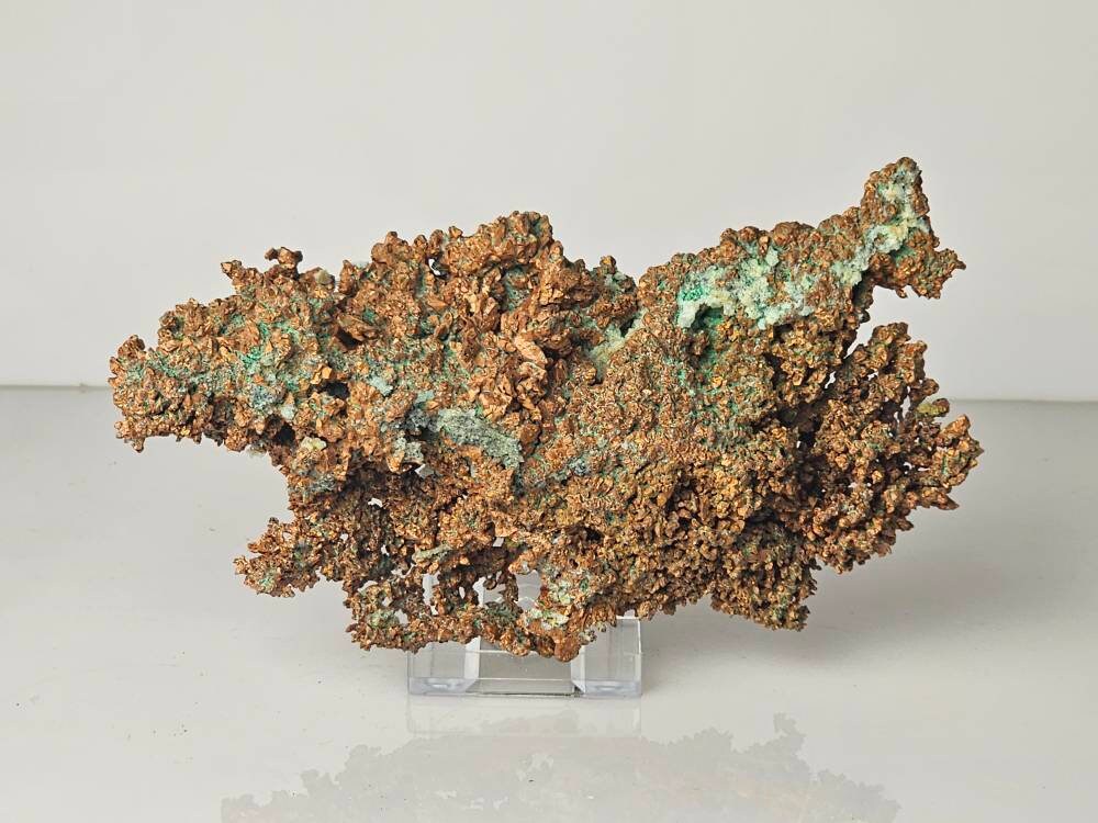 16) large Native Natural Copper Crystal