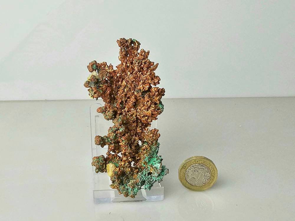 12) Native Natural Copper Crystal