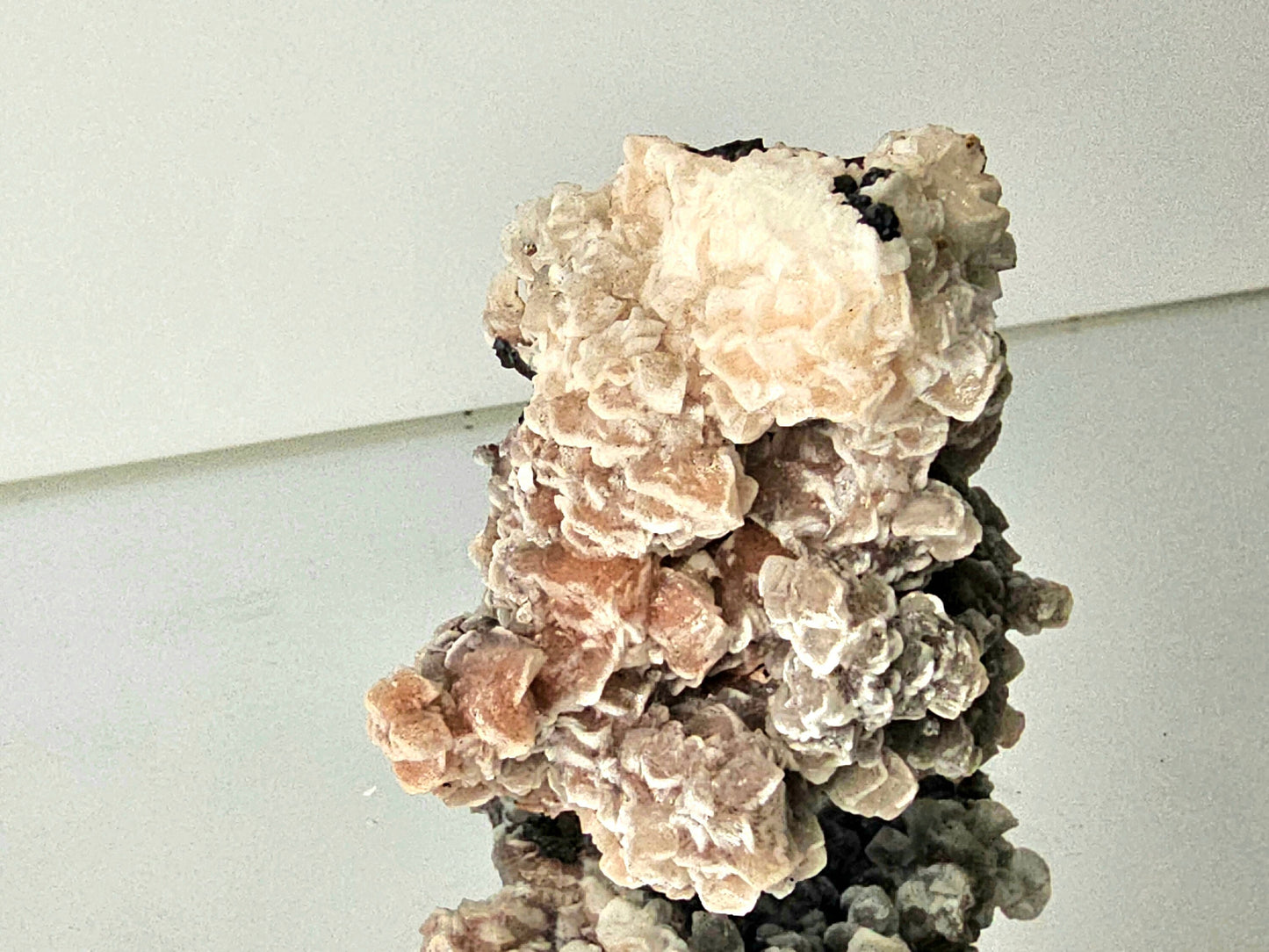 7) Calcite Crystal On Goethite