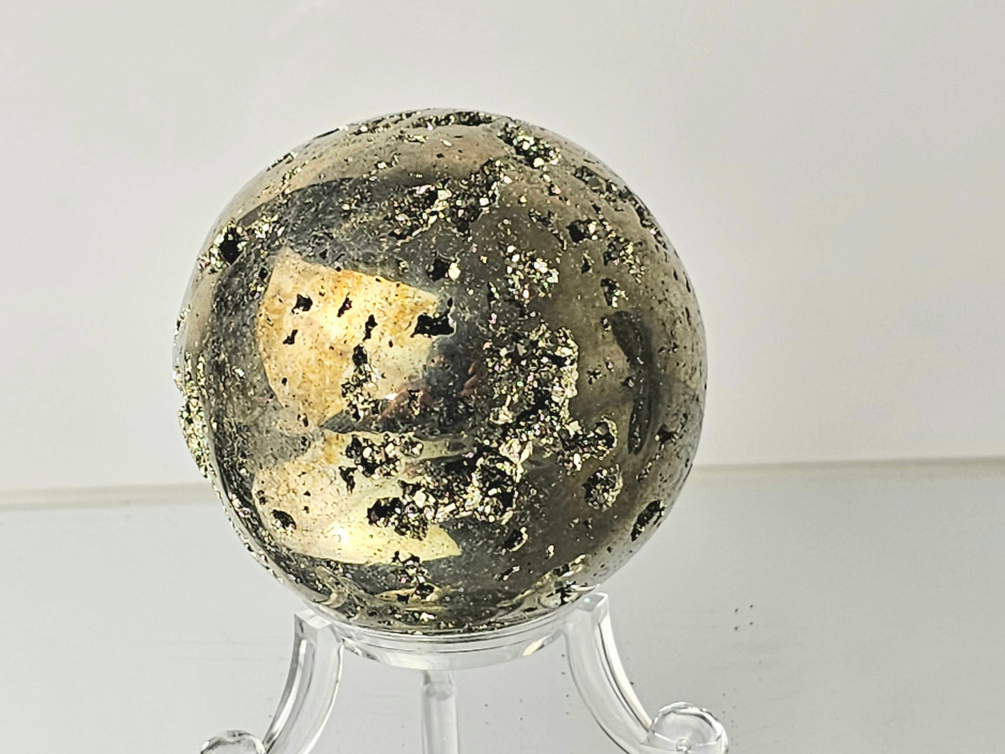 Pyrite Crystal Sphere  (#7)