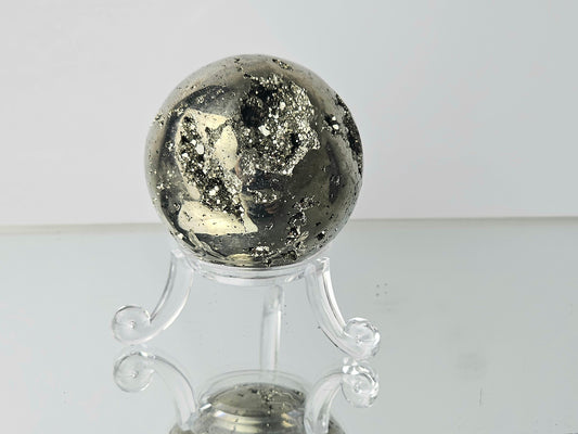 Pyrite Crystal Sphere  (#6)