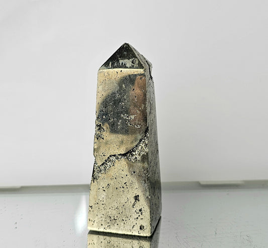 Pyrite Crystal Obelisk (#2)