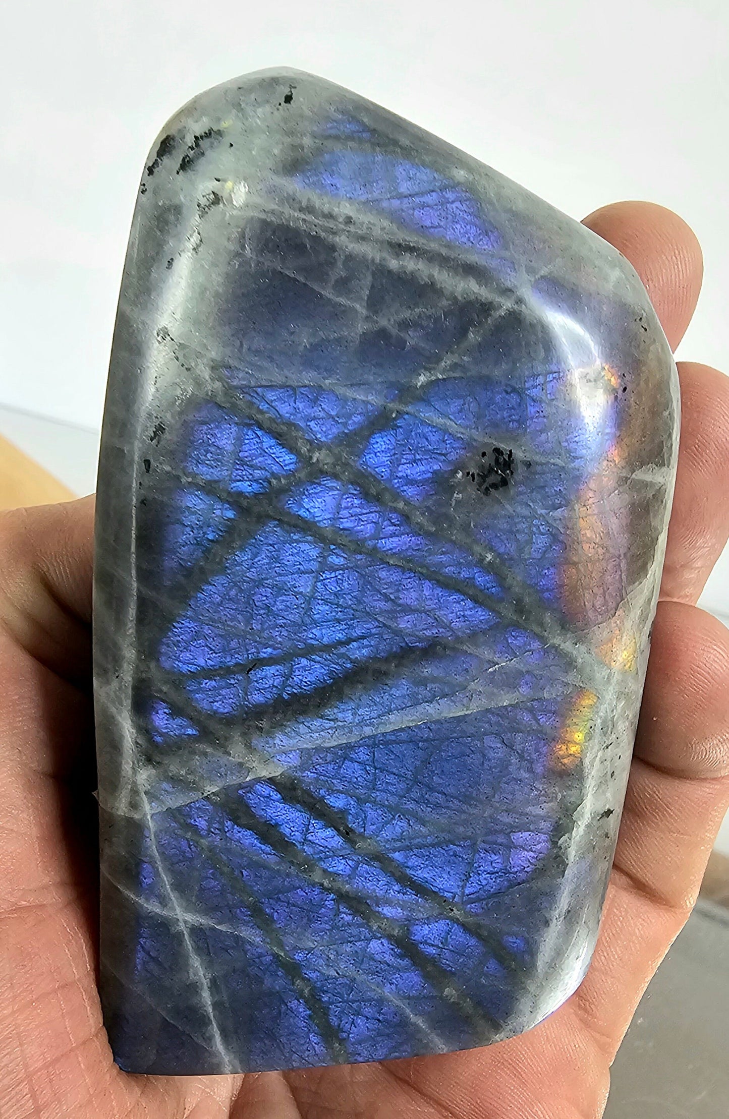 Purple Labradorite Crystal (#11)