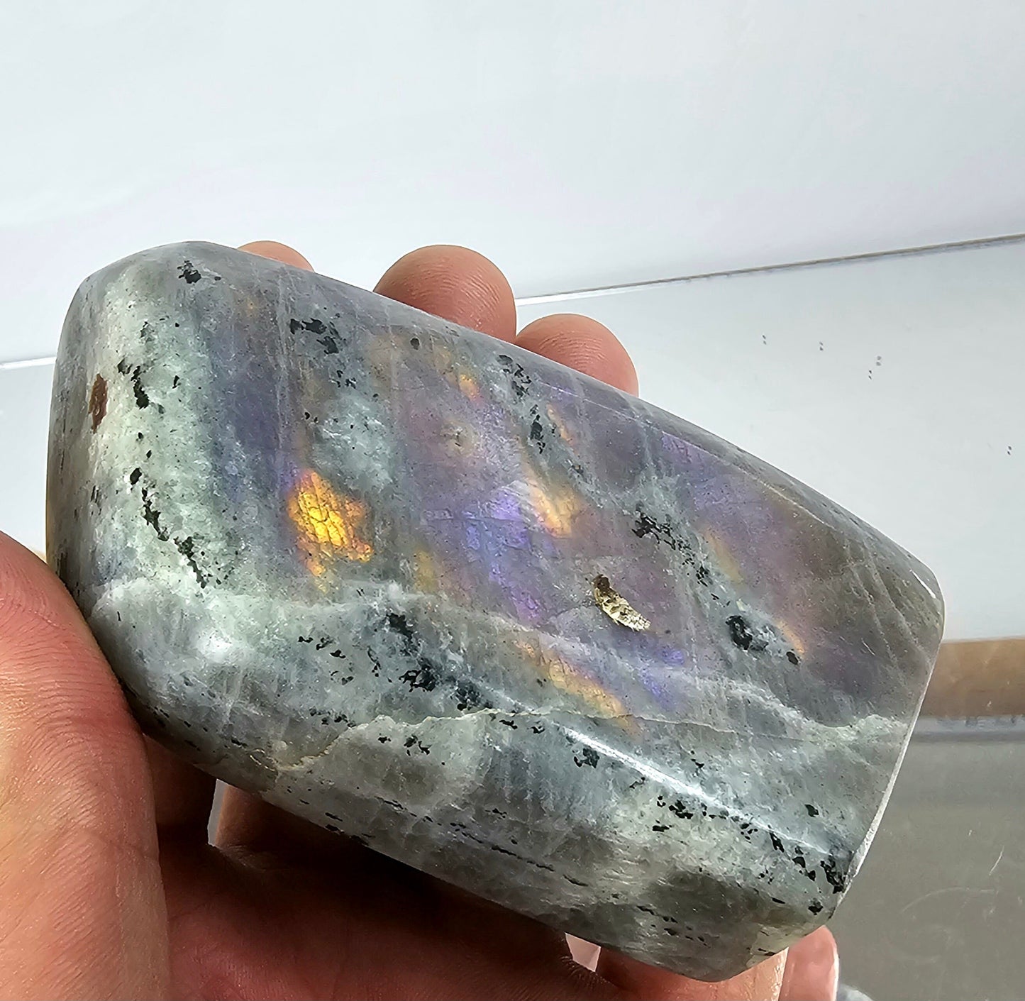 Purple Labradorite Crystal (#11)