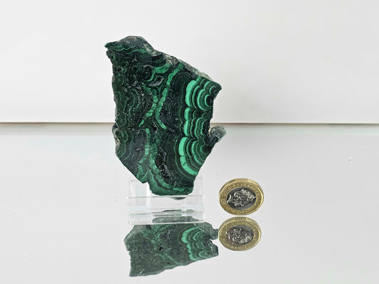 Malachite Crystal Slice (#4)