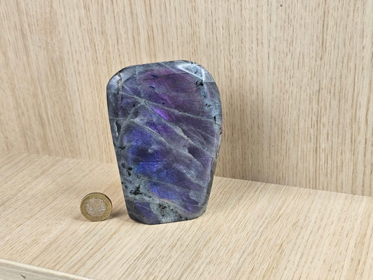 purple labradorite crystal