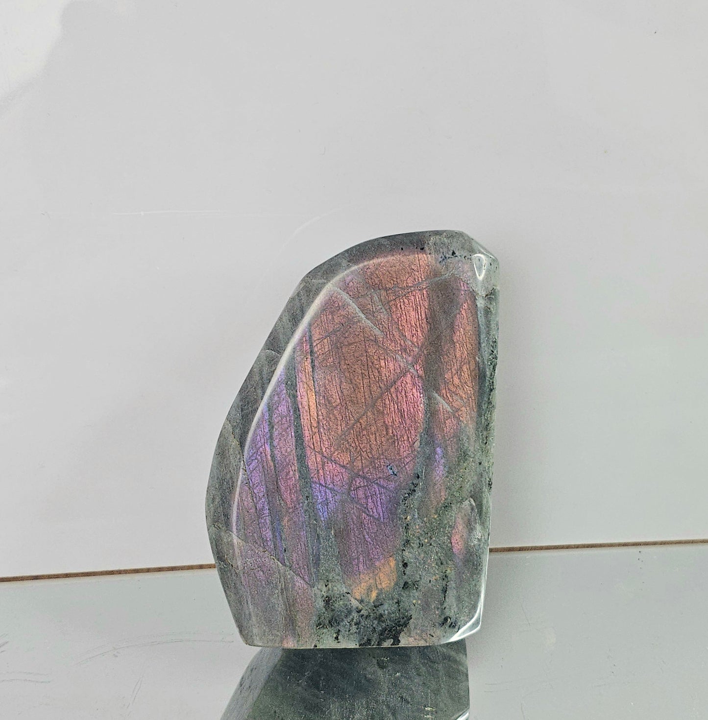 large purple labradorite crystal