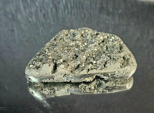 Extra Large Pyrite Crystal Palmstone (#4)