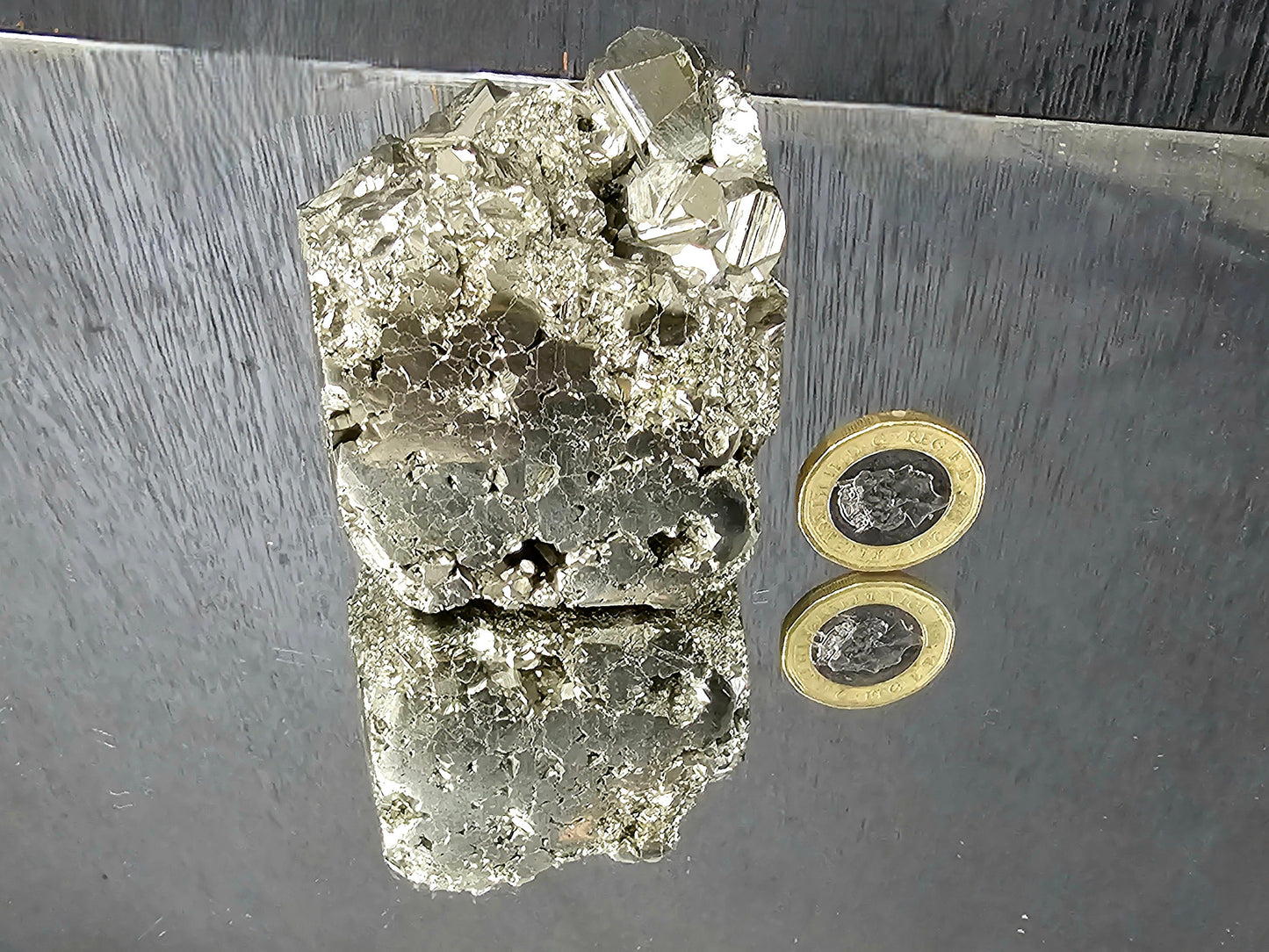 Large Pyrite Crystal Cube (#2)