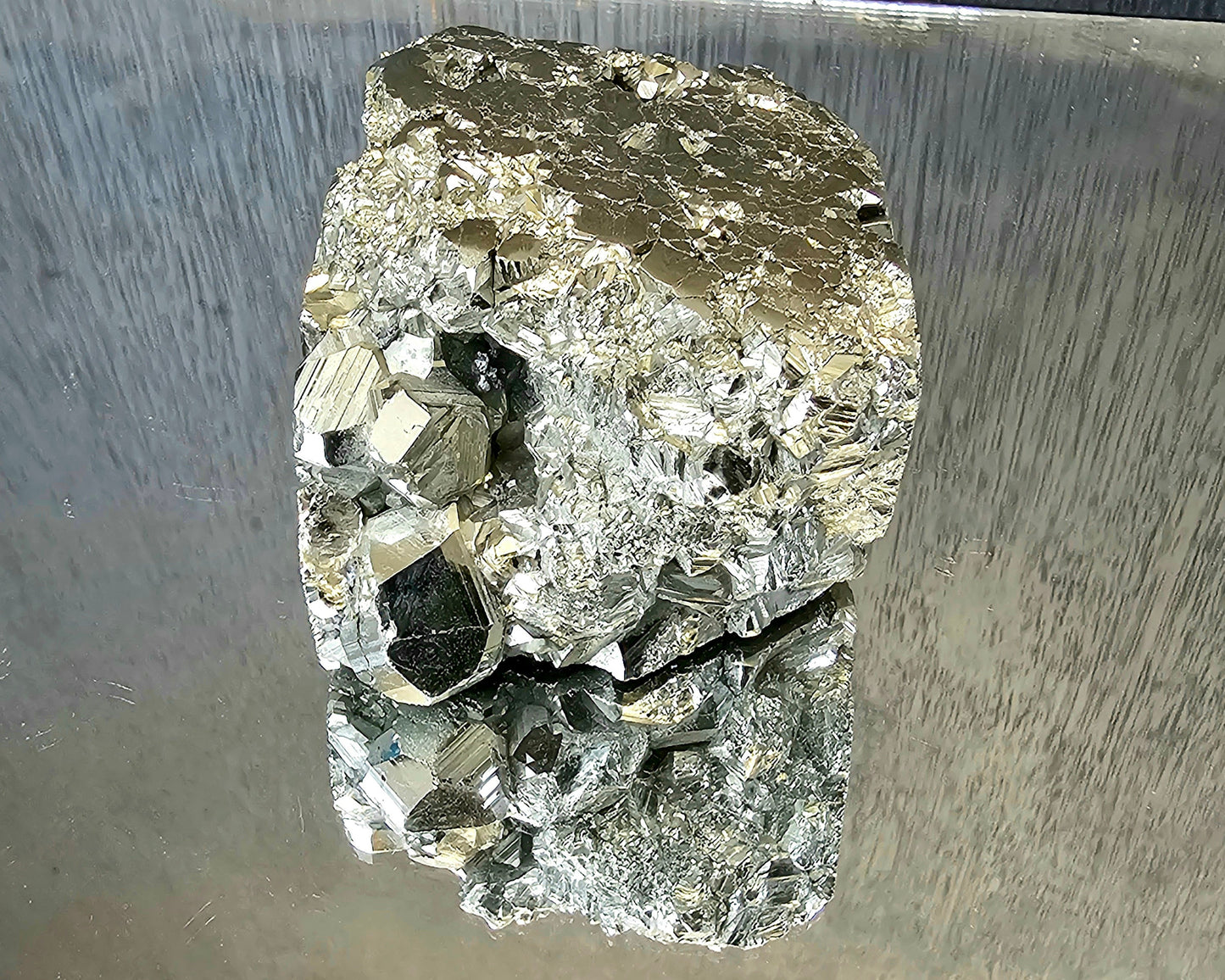 Large Pyrite Crystal Cube (#2)