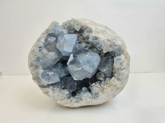 Very Large Celestite Crystal Natural Cluster