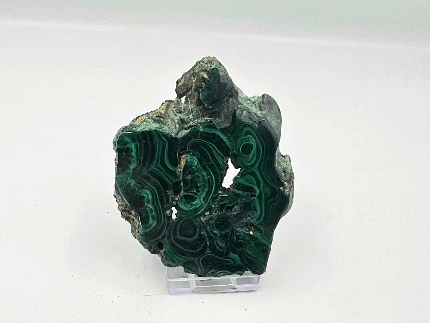 Malachite Crystal Slice (#9)