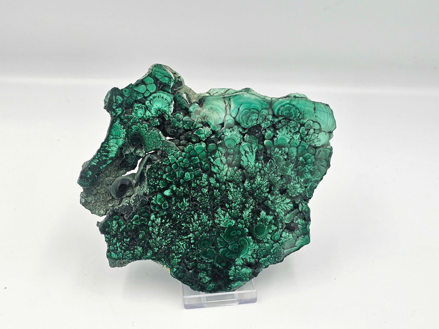 Malachite Crystal Slice (#6)