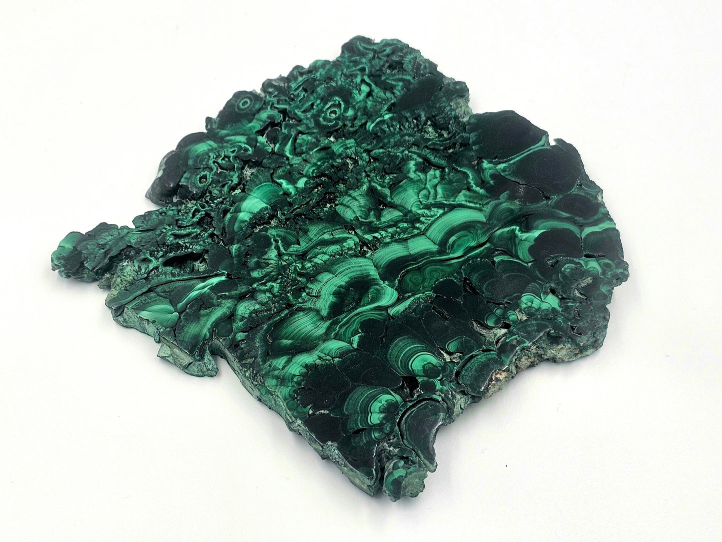 large malachite crystal