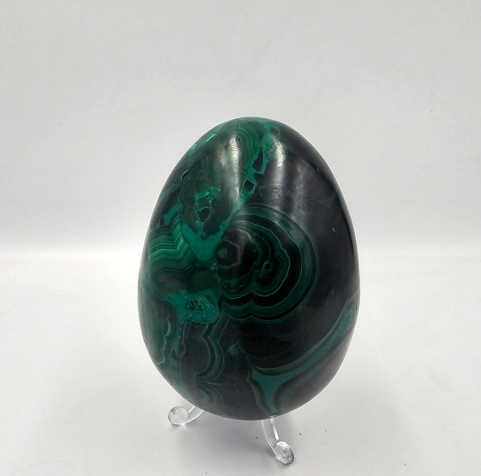 large malachite crystal