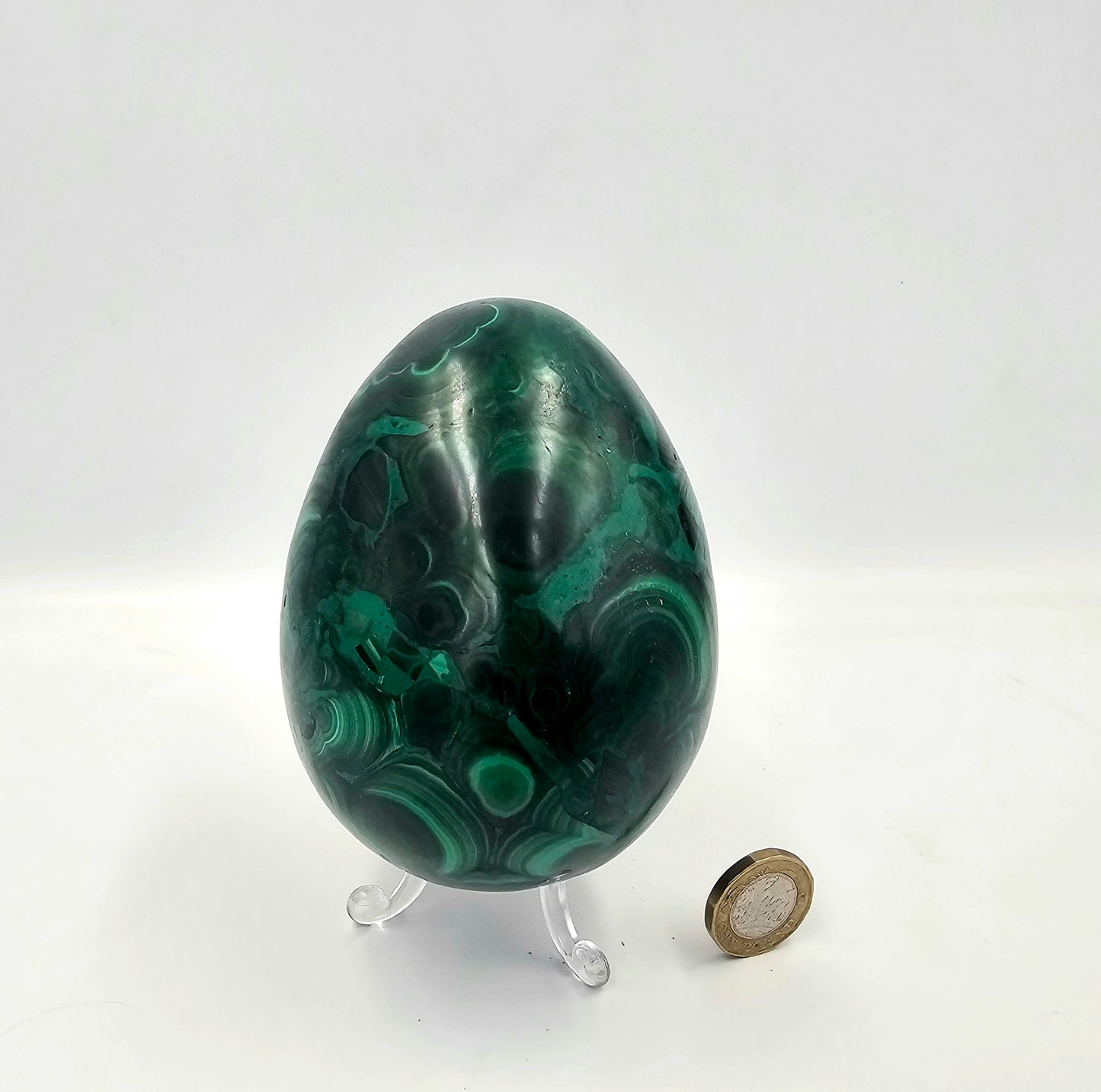 large malachite crystals