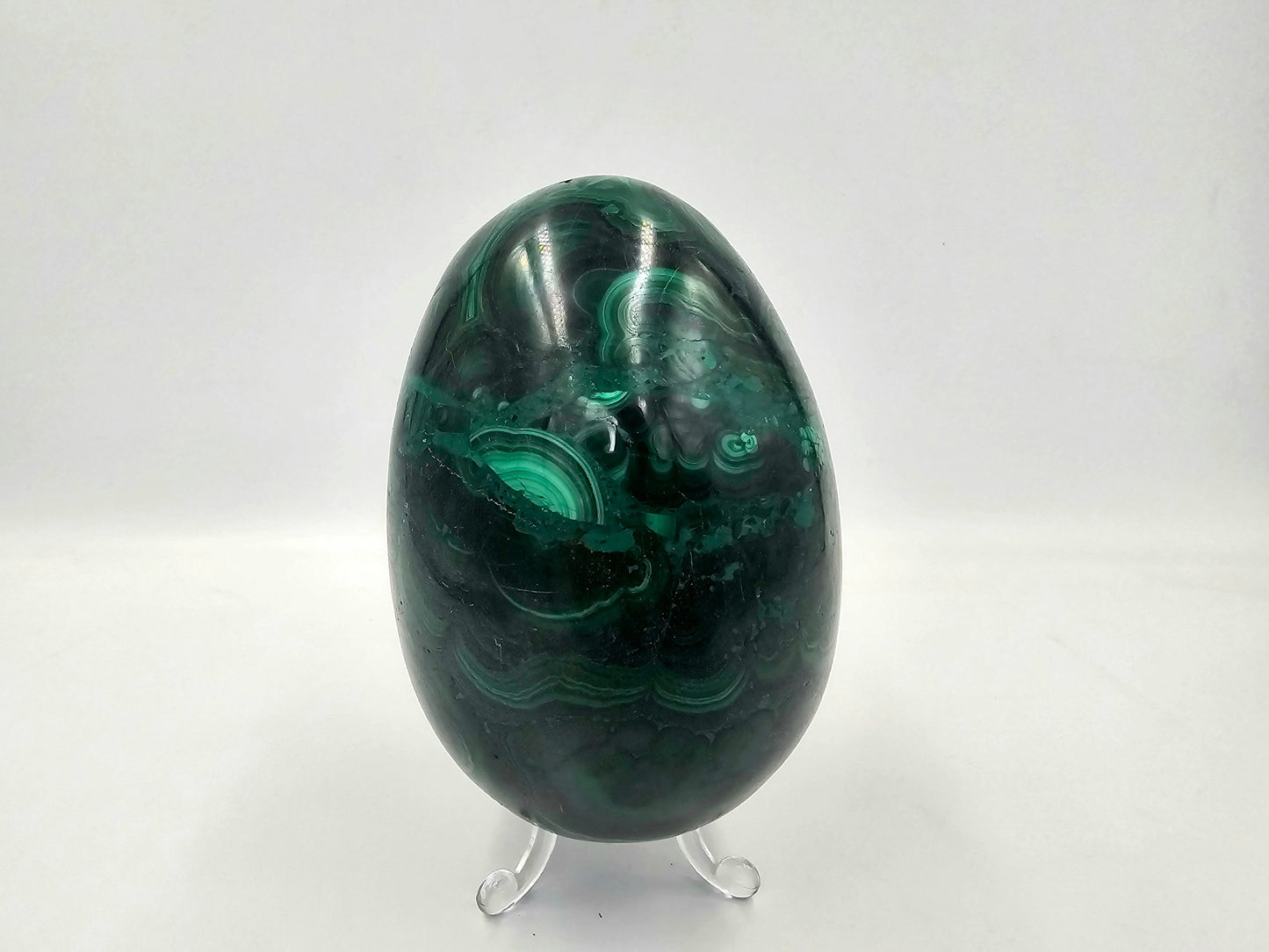 large high quality crystal egg