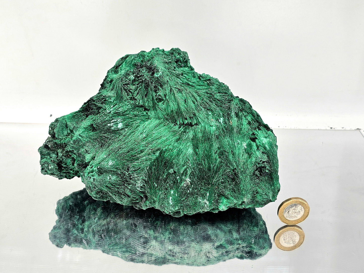 Large Velvet Malachite Crystal