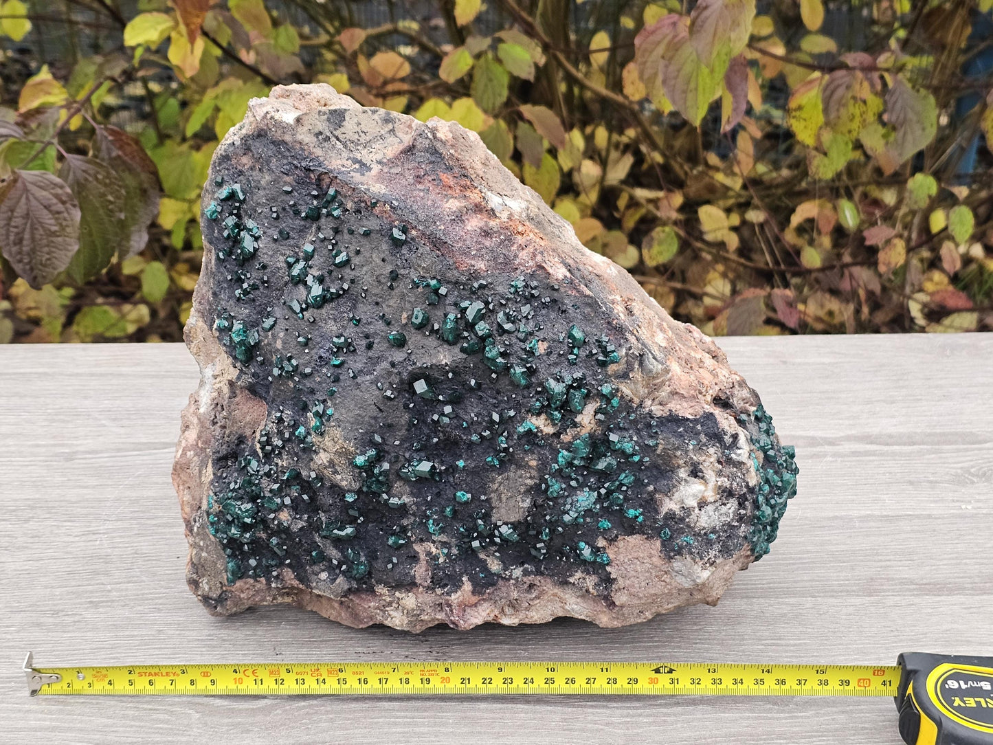 Very Large Dioptase Crystal 15.55 KG