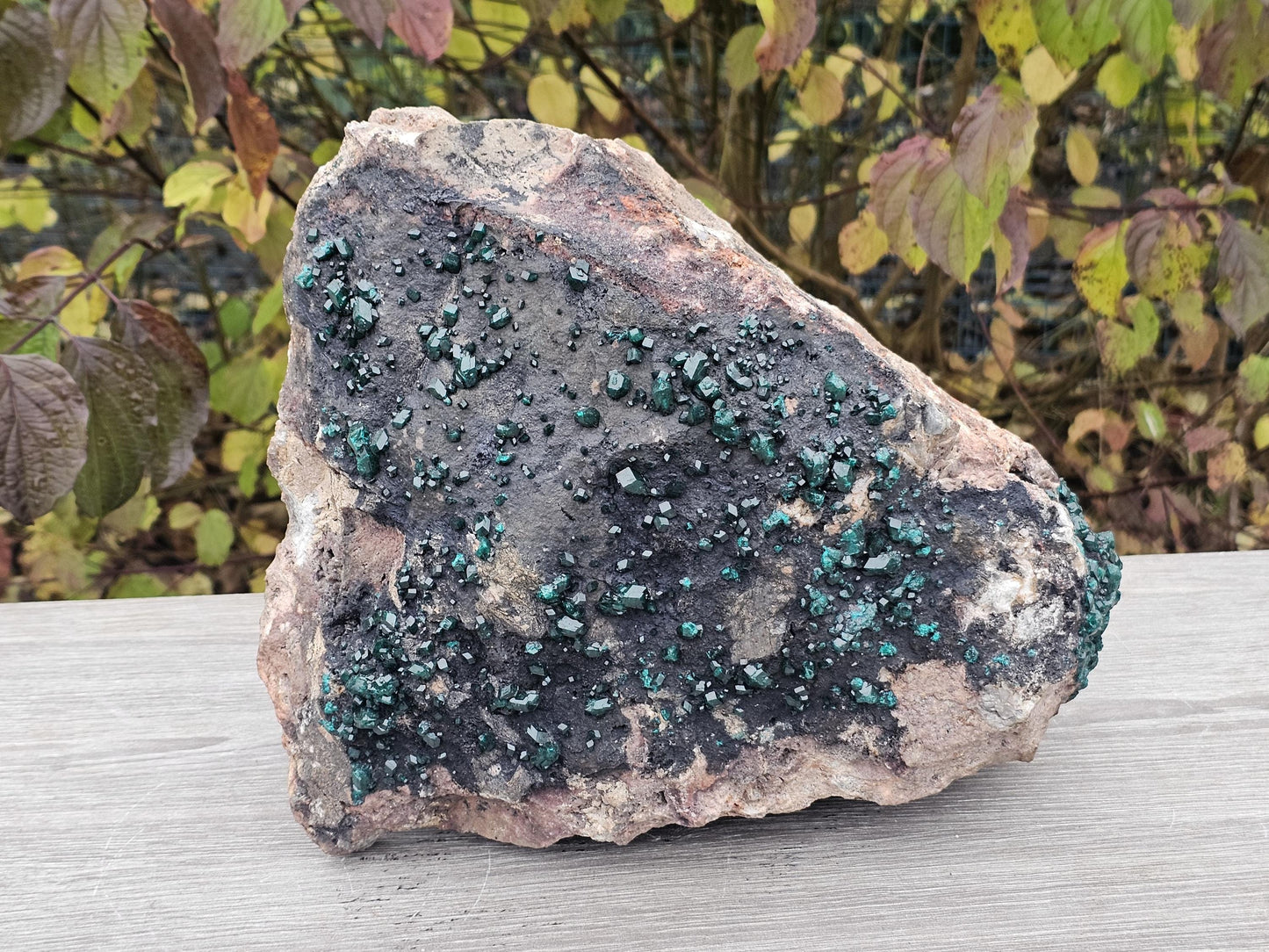 Very Large Dioptase Crystal 15.55 KG