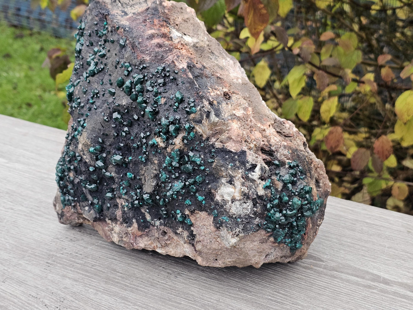 Very Large Dioptase Crystal 15.55 KG