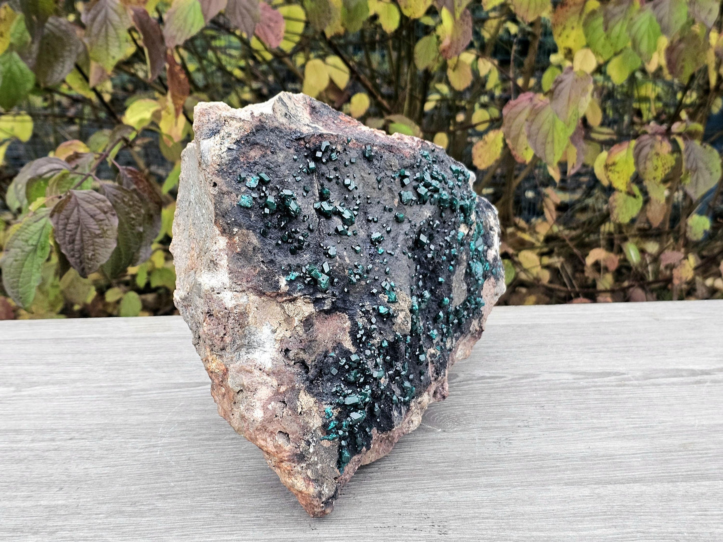 Very Large Dioptase Crystal 15.55 KG