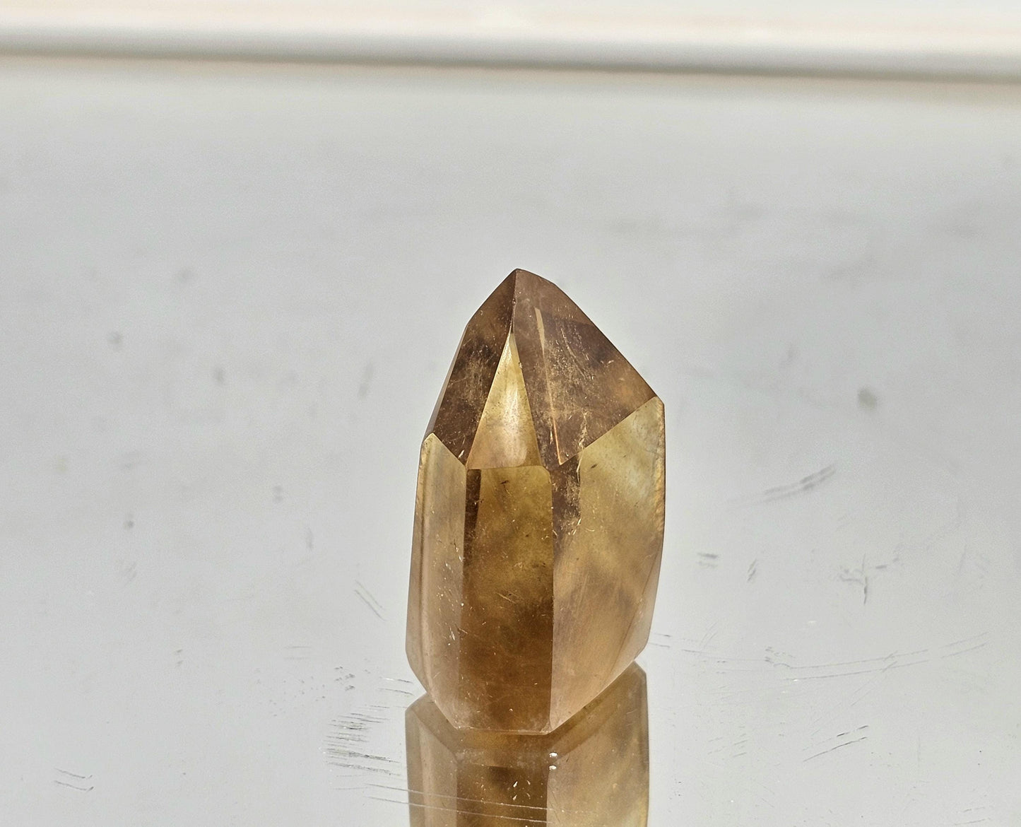 Madagascan Citrine Crystal Prism (#2)