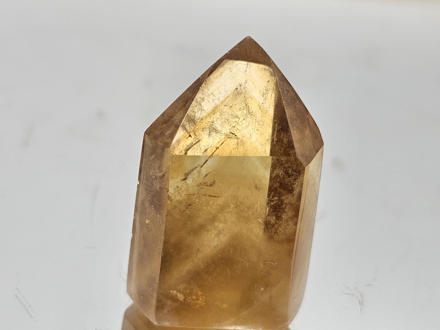 Madagascan Citrine Crystal Prism (#2)