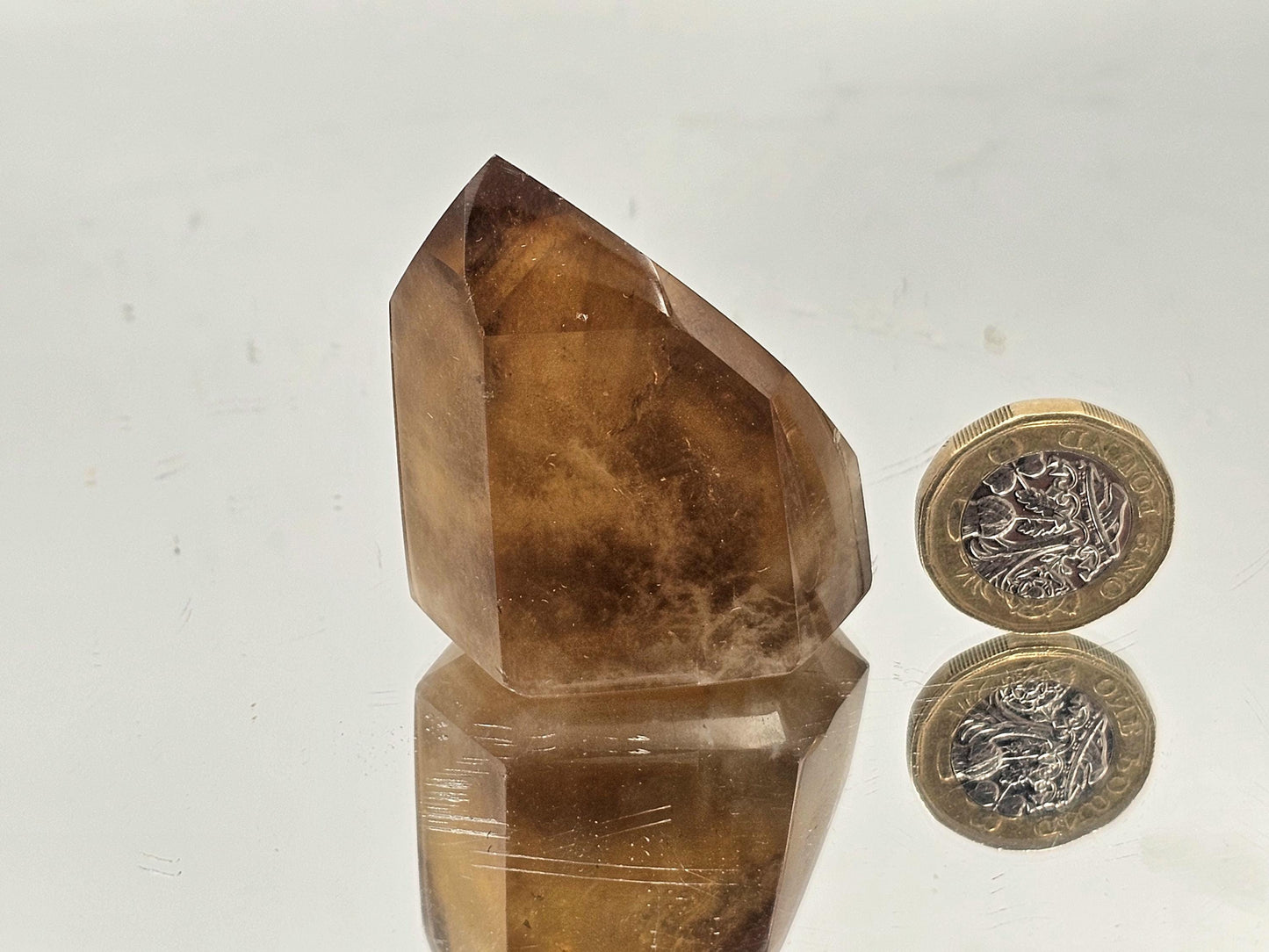 Madagascan Citrine Crystal Prism (#3)