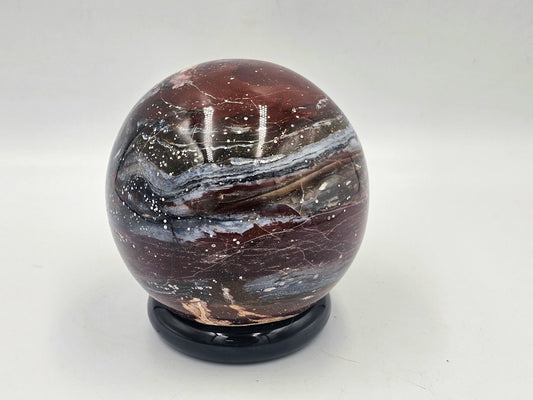 Large Violet Agate Crystal Sphere 1.8 KG (#5)