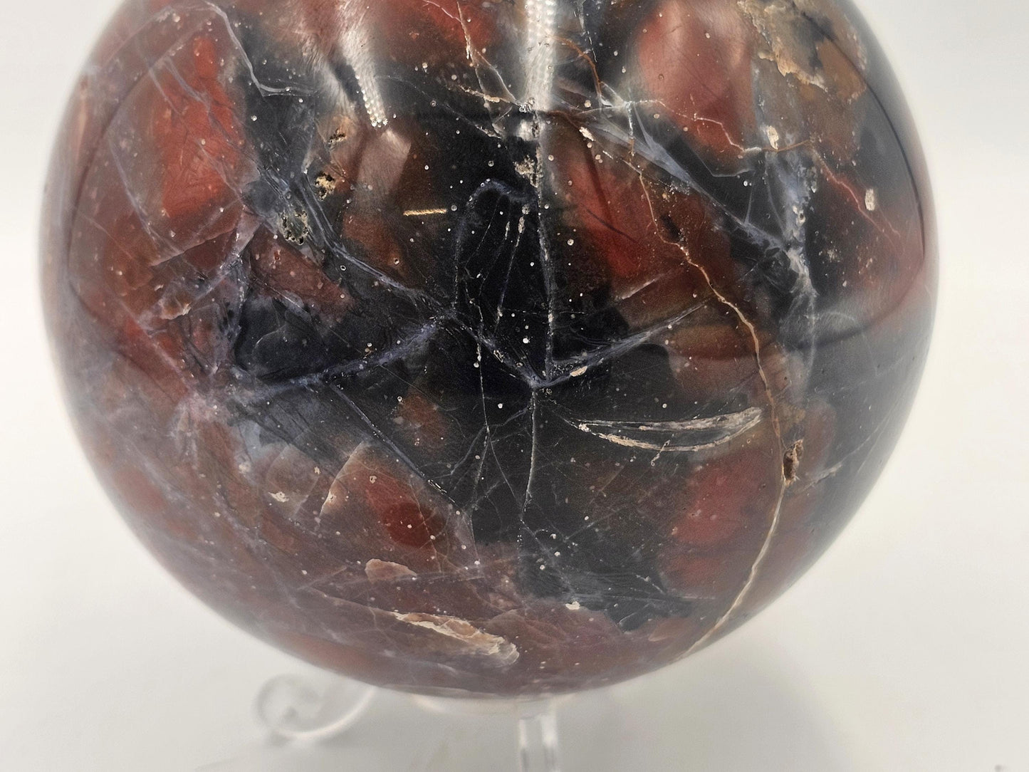 Large Violet Agate Crystal Sphere 1.32KG (#4)