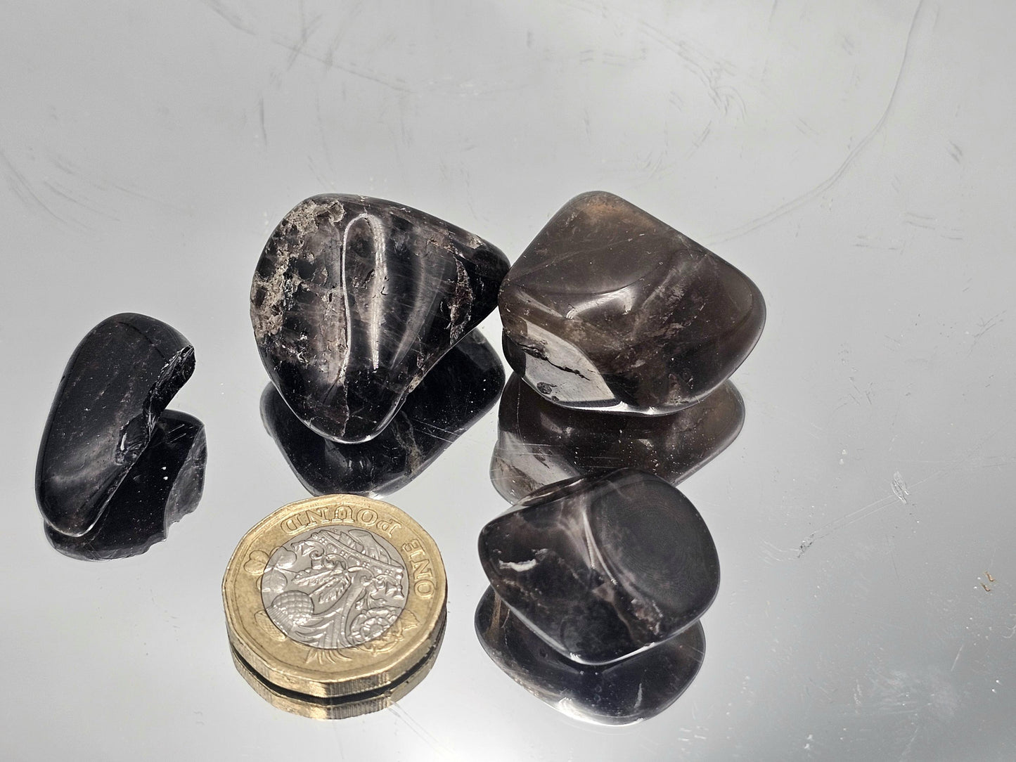 Morian Smoky Quartz Crystal Tumblestones 50g Batch