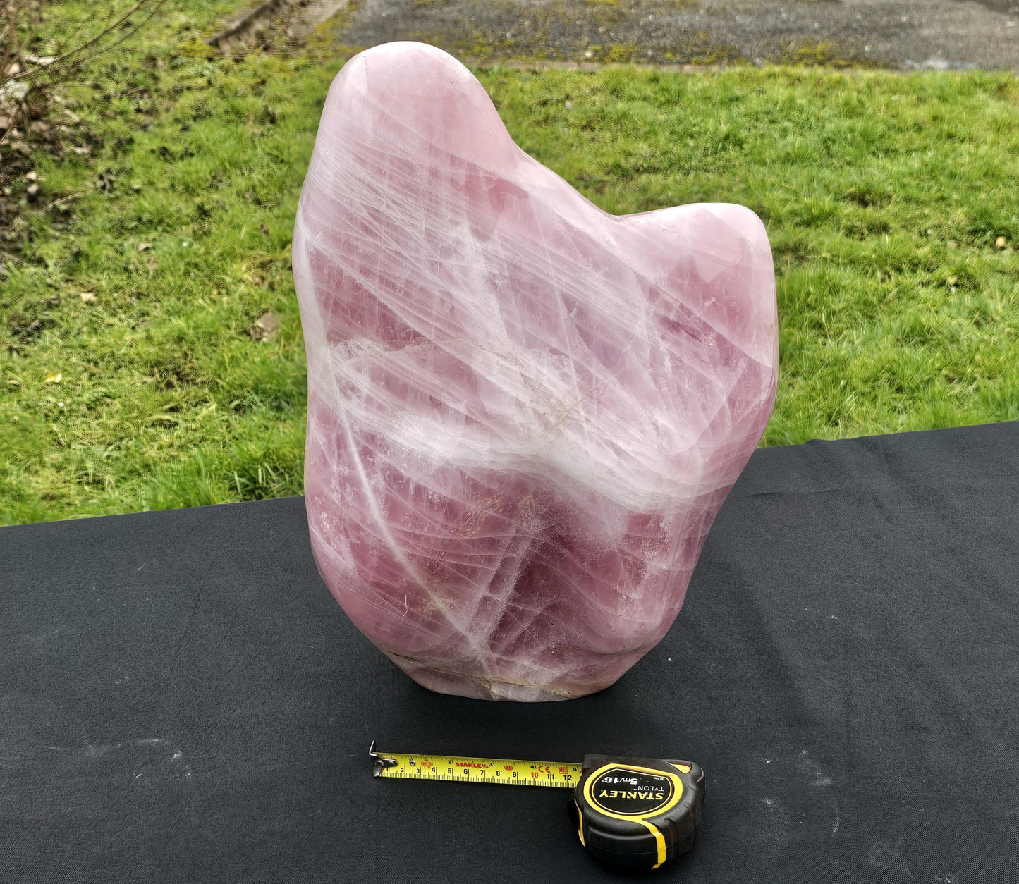 Extra large Rose Quartz Crystal Freeform 27.3 KG