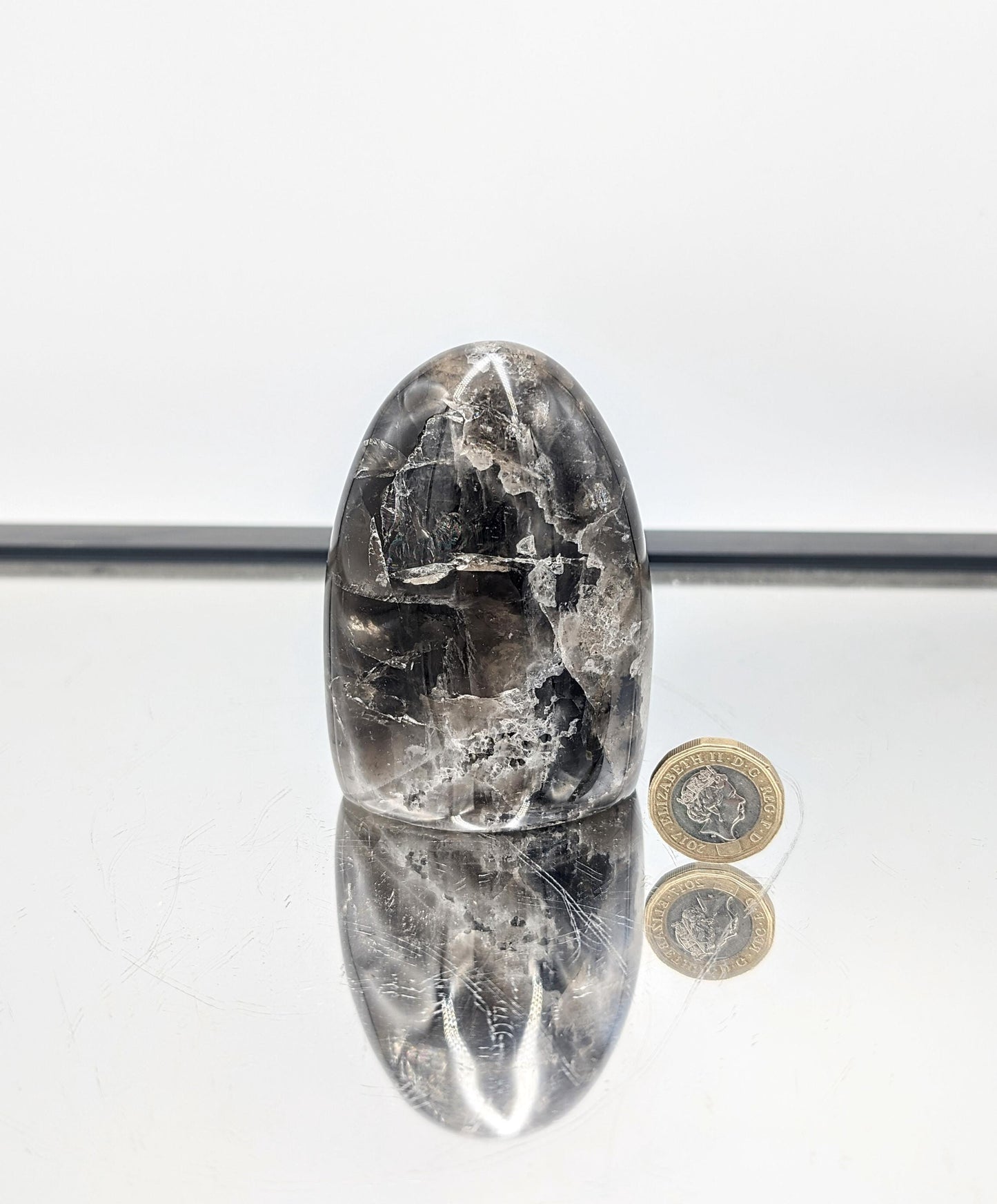 Morian Smoky Quartz Crystal Freeform (#17)