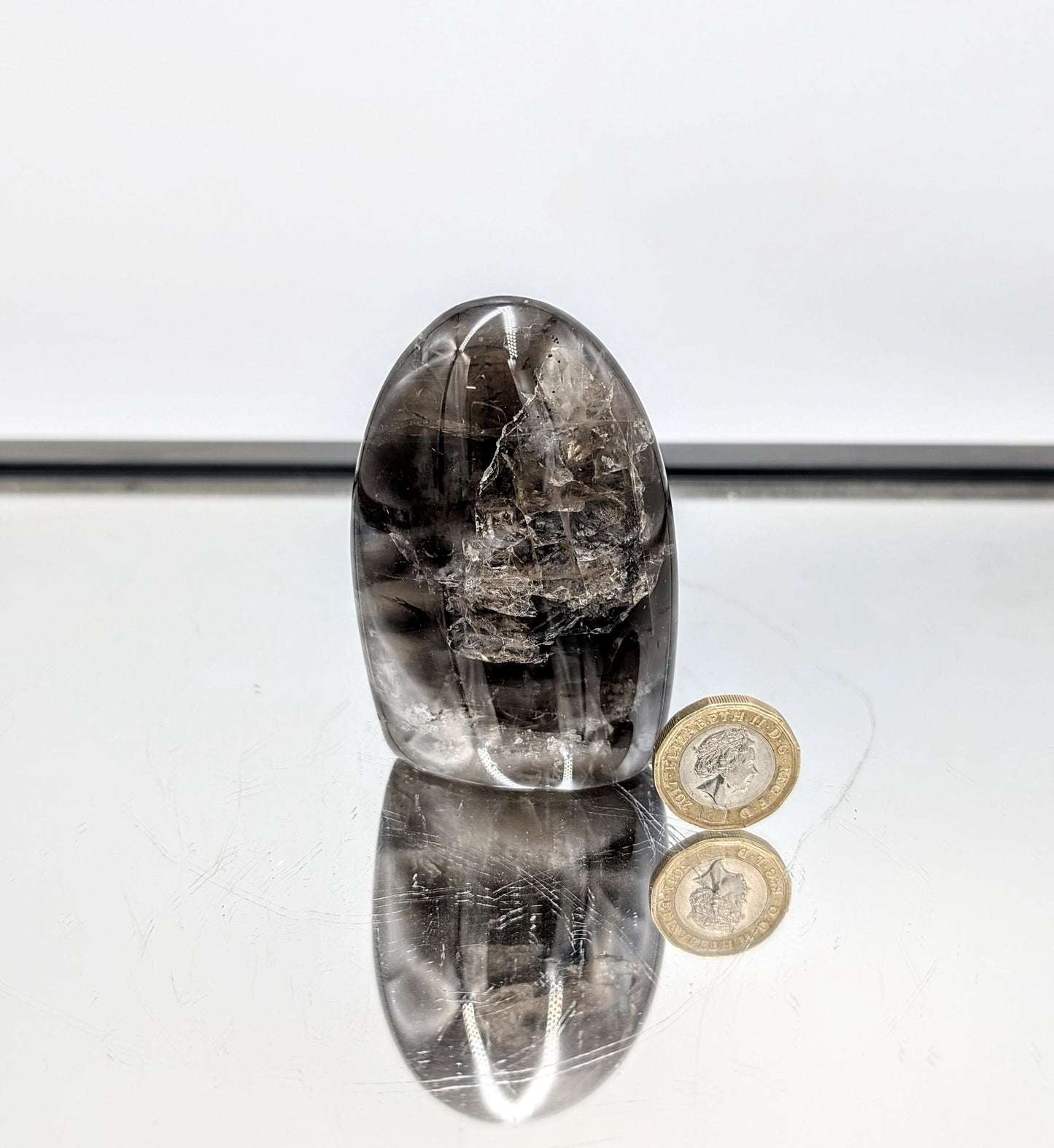 Morian Smoky Quartz Crystal Freeform (#10)