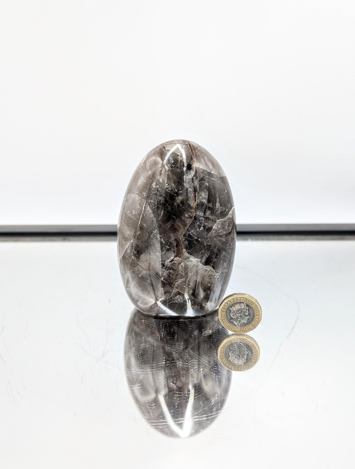 Morian Smoky Quartz Crystal Freeform (#8)